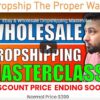 Ebay & Wholesale Dropshipping Masterclass